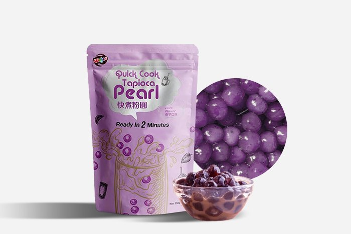 WEJEE Schnellkoch Tapioka Perlen Taro 250g - MAOMAO