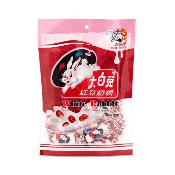 WHITE RABBIT Milchbonbons Rote Bohnen 200g