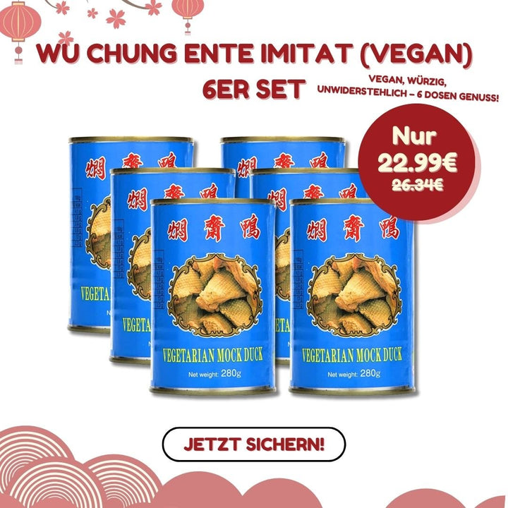 Wu Chung Ente Imitat (Vegan) 6er Set - MAOMAO