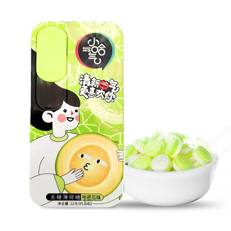 XIAOHAQI Zuckerfreie Minze mit Melonengeschmack 22g - MAOMAO