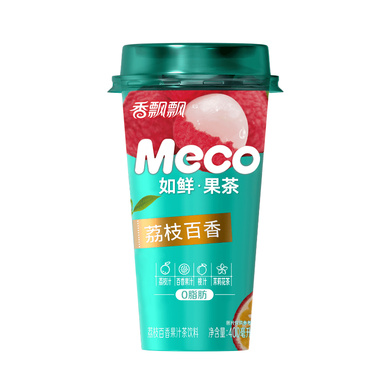 XPP MECO Fruchttee Litschi & Passionsfrucht 400ml - MAOMAO