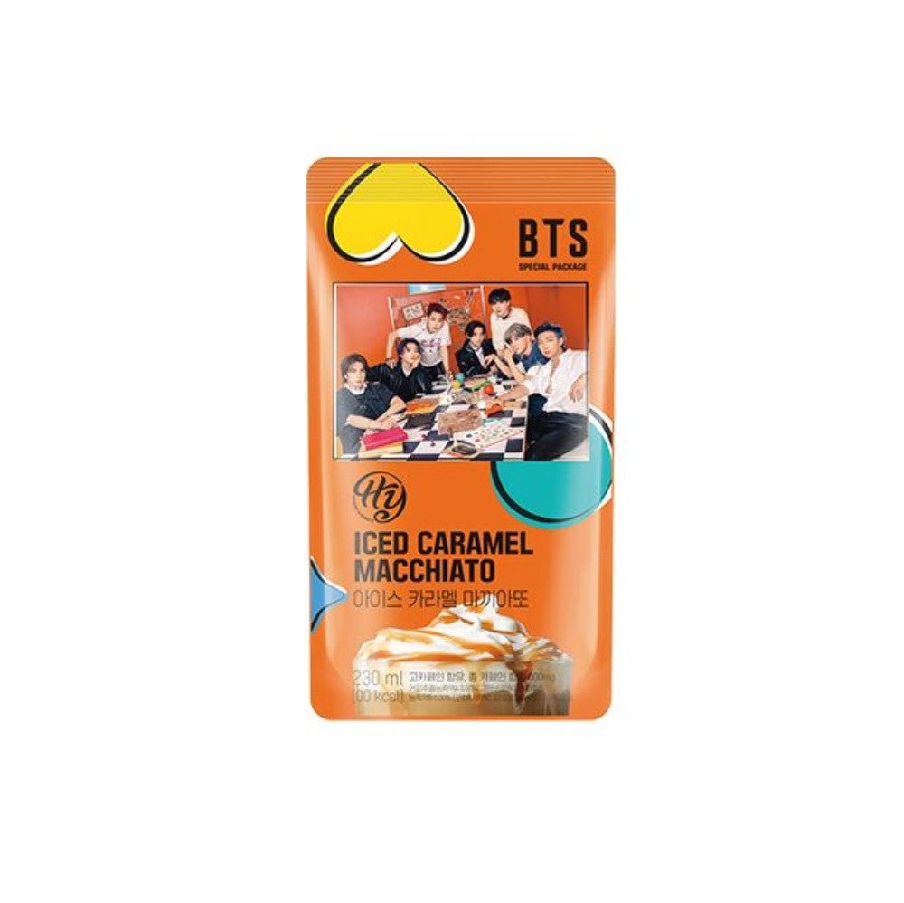 YAKULT BTS Beutelgetränk Iced Caramel Macchiato 230ml - MAOMAO