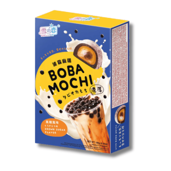 Y&L Boba Mochi Brauner Zucker Geschmack 180g