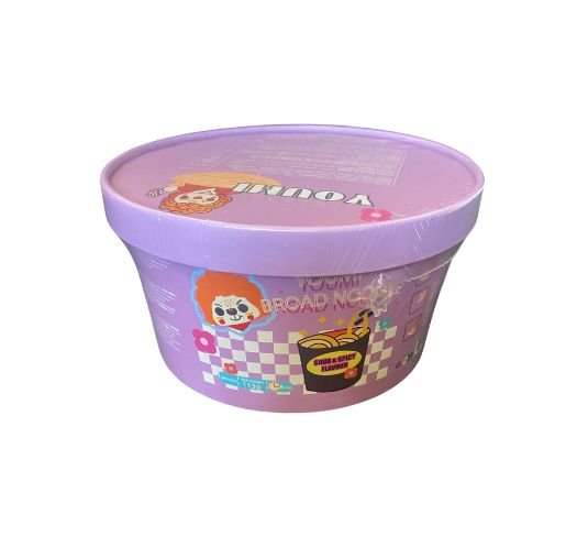YOUMI Instant Breitnudeln Sauer und Scharf 113g
