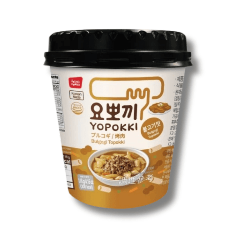 YOUNG POONG YOPOKKI Tteokbokki Bulgogi Rindfleisch 118g