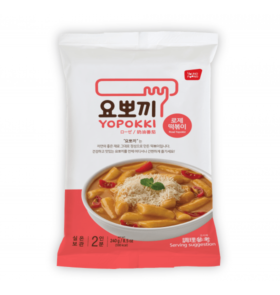 YOUNG POONG YOPOKKI Tteokbokki Rose Beutel 240g - MAOMAO