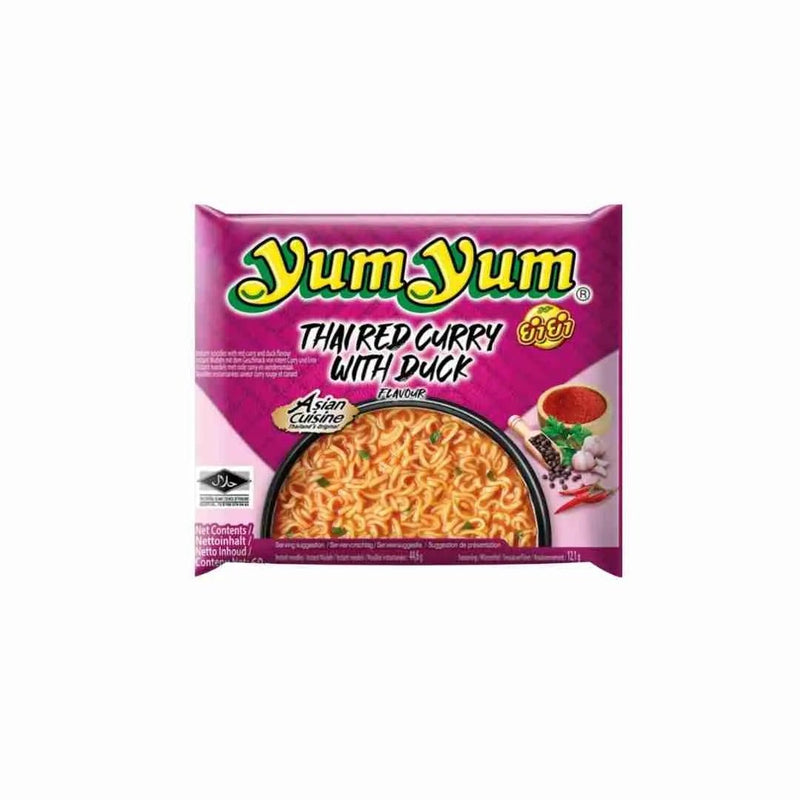 YUM YUM Instant Noodles Thai Red Curry with Duck Flavour 60g