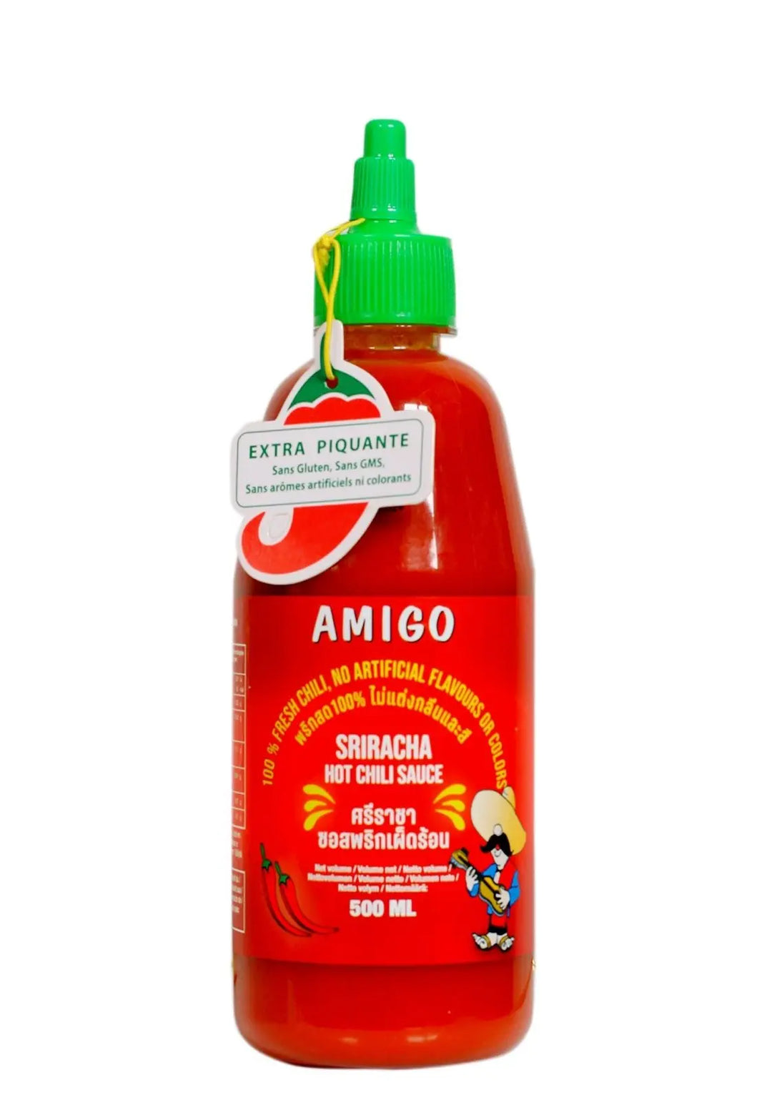 AMIGO Sriracha Hot Chili Sauce 500ml - MAOMAO