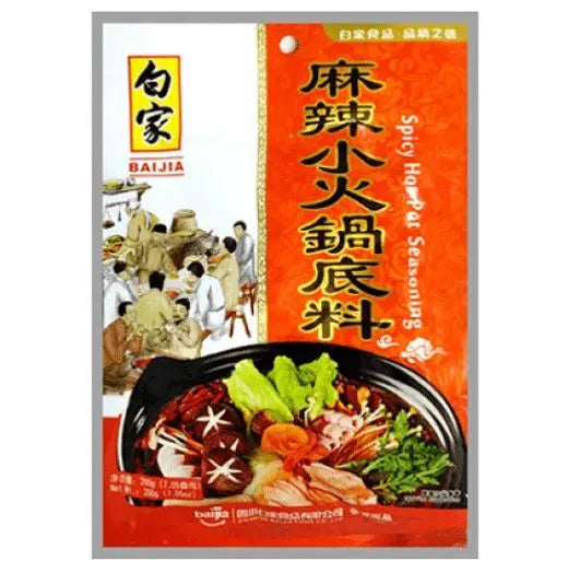 BAIJIA Hot Pot Gewürzmischung Spicy 200g