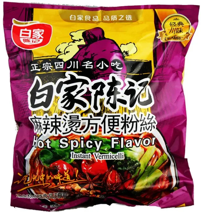 BAIJIA Instant Vermicelli Hot &amp; Spicy 105g 