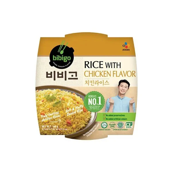 BIBIGO fried rice with chicken 160g