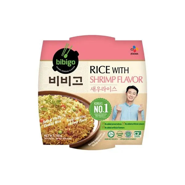 BIBIGO gebratener Reis mit Shrimp 160g