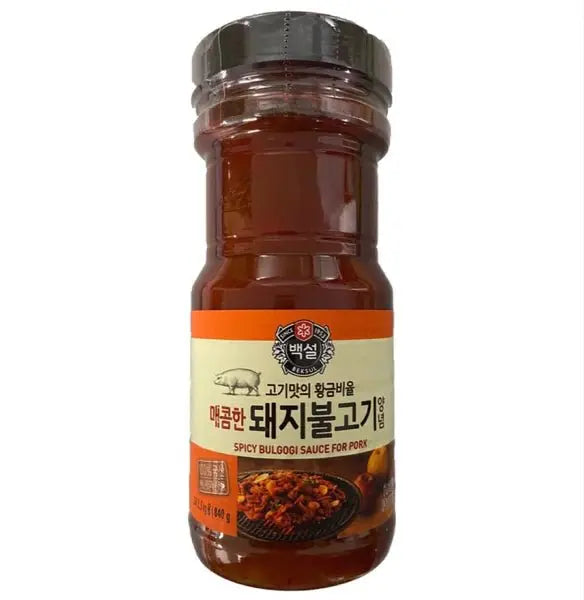 CJ BEKSUL würzige Bulgogi Sauce für Schweinefleisch 840g - MAOMAO