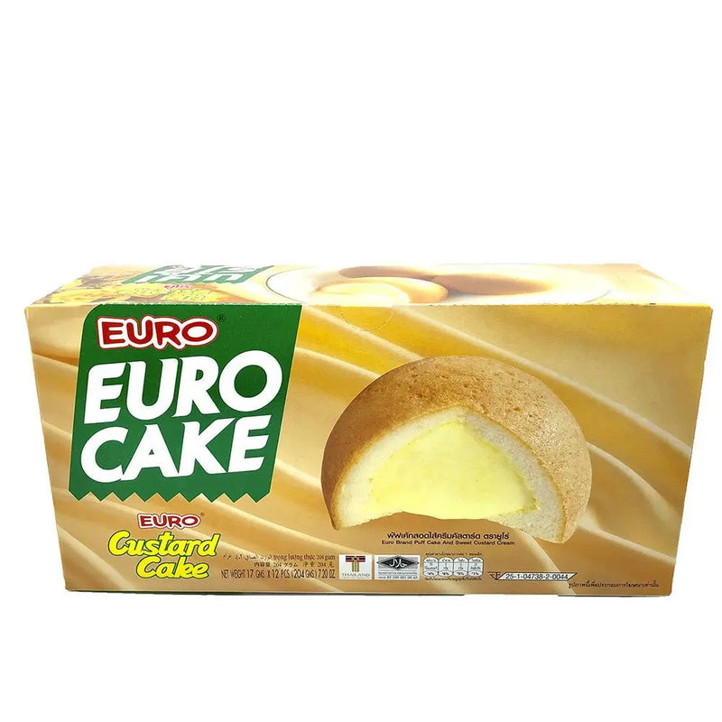 EURO Custard Cake 204g