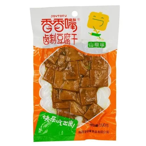 JOYTOFU getrockneter Tofu eingelegter Wildpfeffer 100g