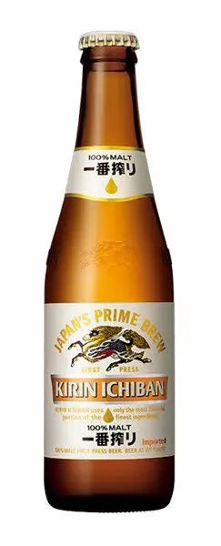 KIRIN Beer (5% Alc.) 330ml (DISPOSABLE BOTTLE)