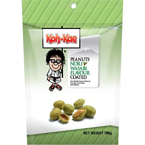 KOH-KAE Wasabi ummantelte Erdnüsse 180g