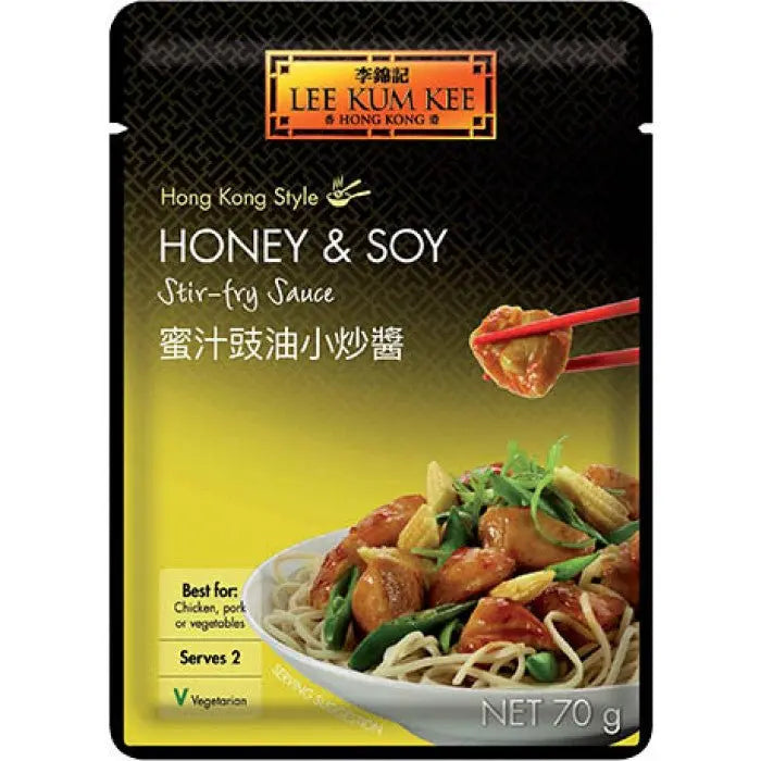 LEE KUM KEE Honey &amp; Soy Stir-Fry Sauce 70g