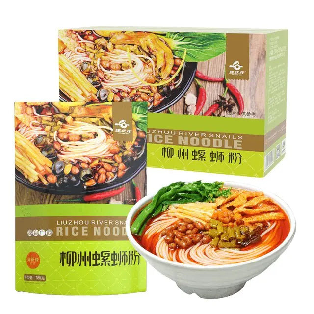 LUO ZHUANG YUAN Reisnudeln in Schneckensuppe (pikant) 280g - MAOMAO