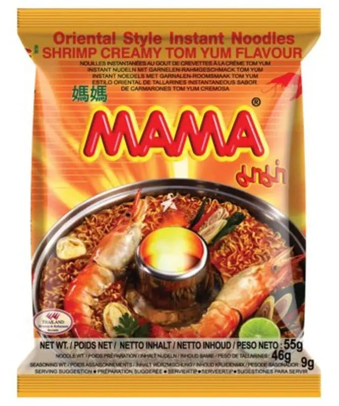 MAMA Instant Nudeln Shrimp Creamy Tom Yum 55g