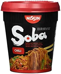 NISSIN 速食杯面 荞麦面 辣椒 92g 