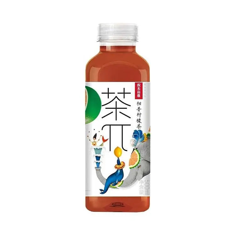 NONG FU SPRING Zitrone Orange Pu Erh Tee 500ml
