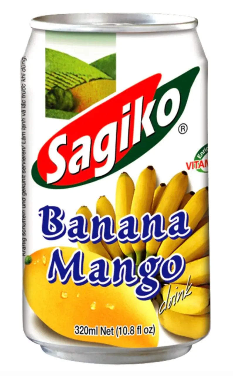 SAGIKO Banane Mango Getränk 320ml (EINWEG)