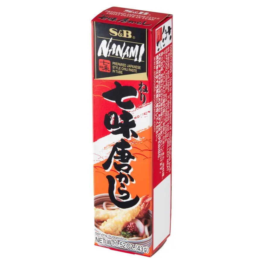 S&B Nanami Chili-Paste nach japanischer Art 43g - MAOMAO