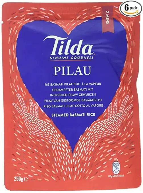 TILDA Pilau Gedämpfter Basmatireis Klassik 250g