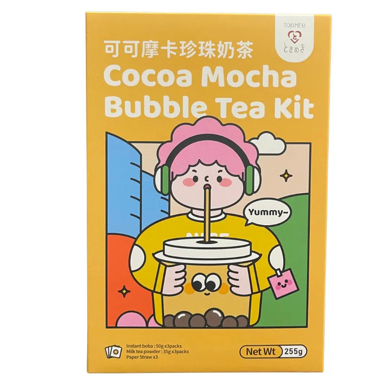 TOKIMEKI Japanese Cocoa Mocha Bubble Tea Set 255g
