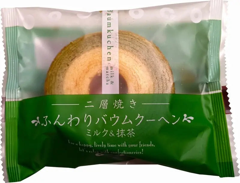 Taiyo Baumkuchen Matcha 60g - MAOMAO