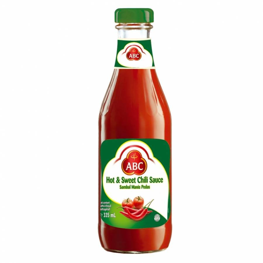 ABC Hot & Sweet Chilisauce 335ml - MAOMAO