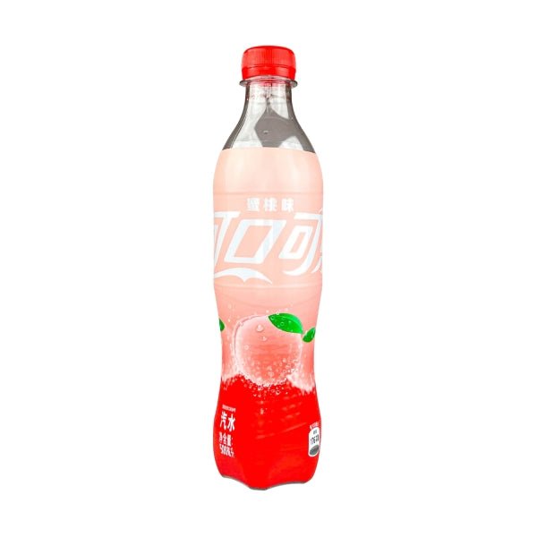 可口可乐桃子味 500ml（一次性）