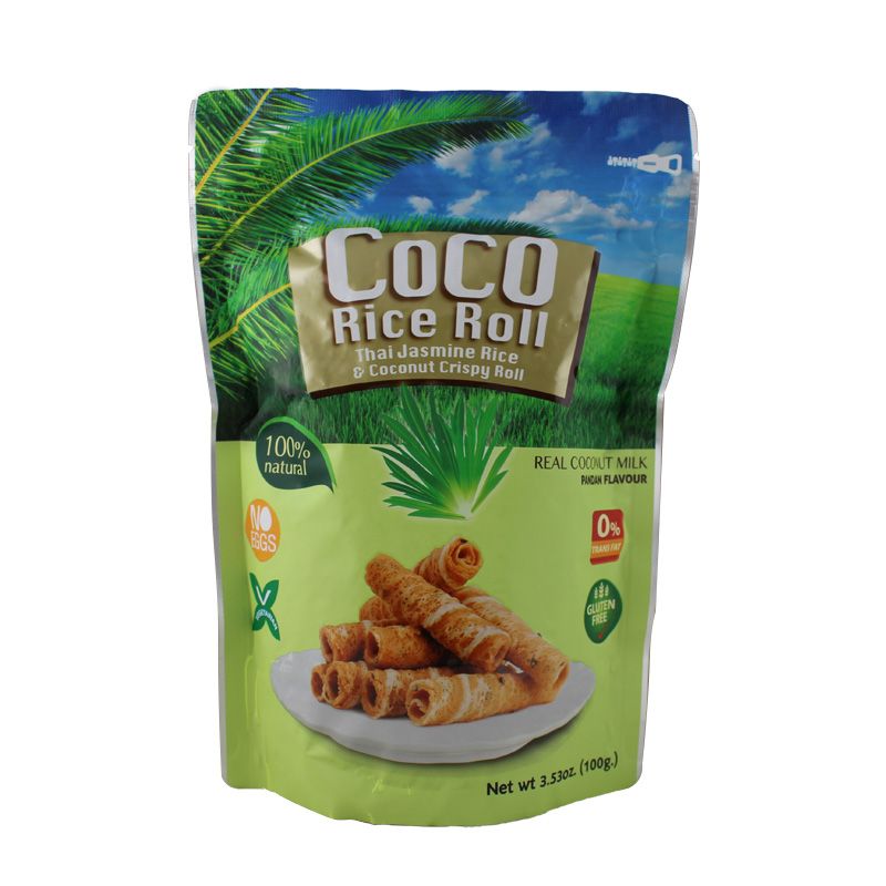 COCO knusprige Reisrolle Pandan 100g - MAOMAO