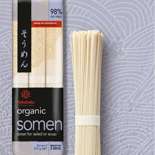 HAKUBAKU Bio Somen Nudeln 270g - MAOMAO