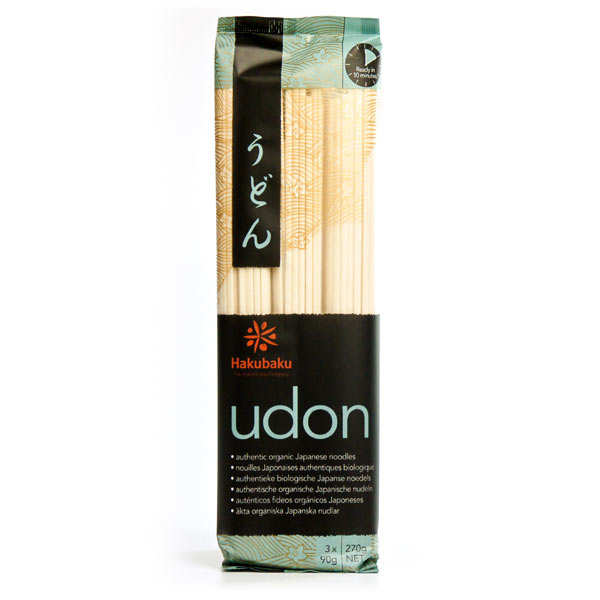 HAKUBAKU Bio Udon Nudeln 270g - MAOMAO