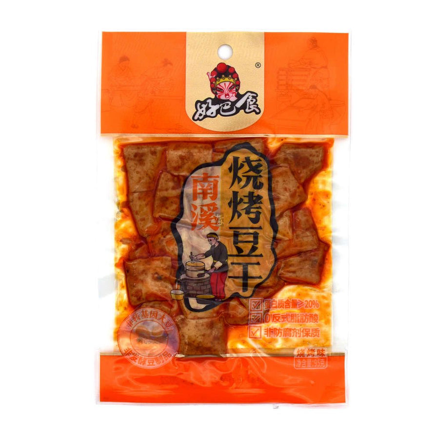 HAO BA SHI getrockneter Tofu BBQ (vegan) 95g - MAOMAO