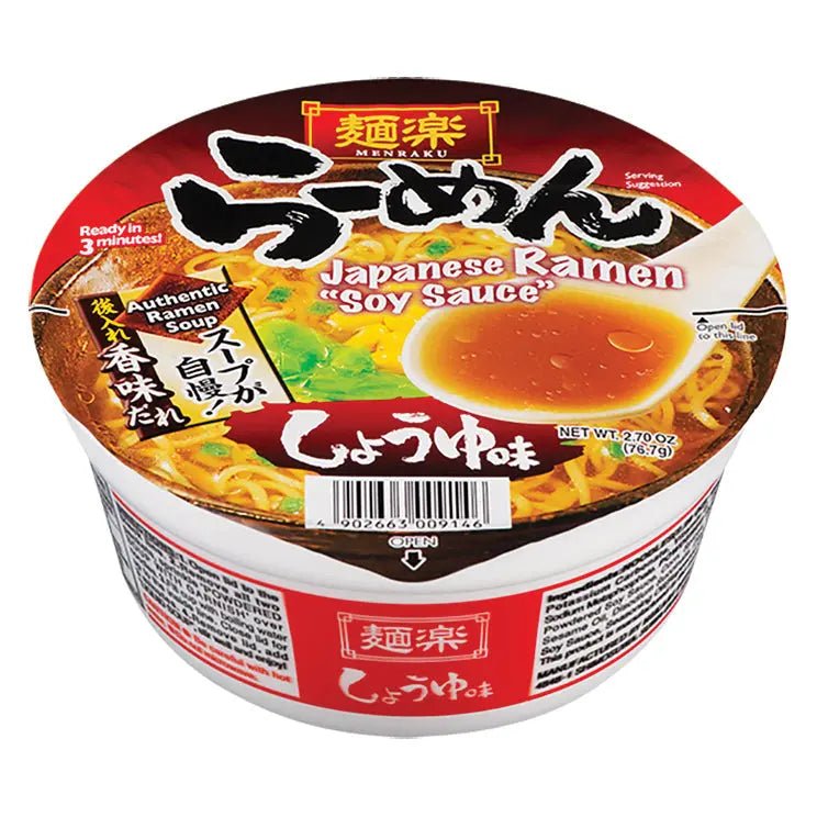 Hikari Miso Menraku Tasse Ramen Sojasoße 76g - MAOMAO