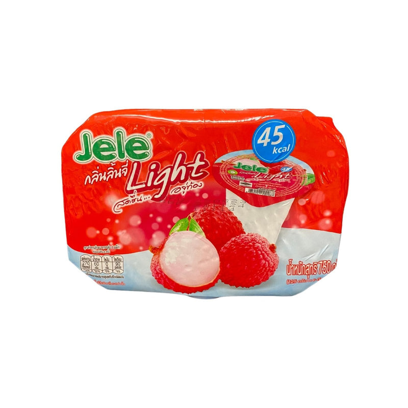 JELE 轻魔芋果冻荔枝 750g (6x125g)