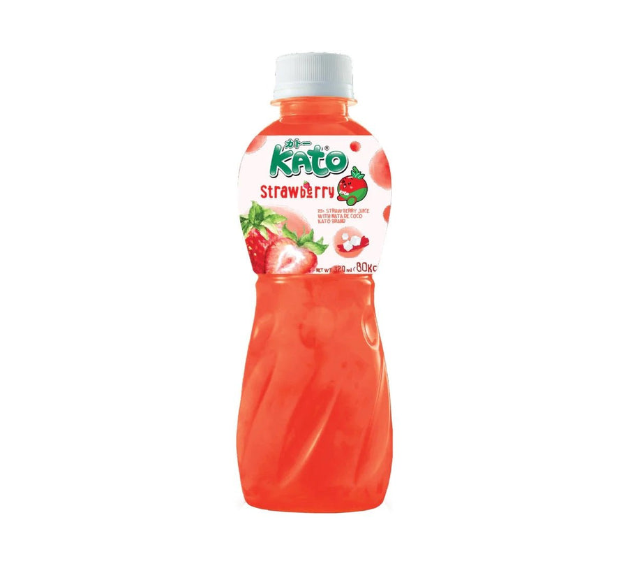 KATO Erdbeersaft mit Nata de Coco 320ml - MAOMAO