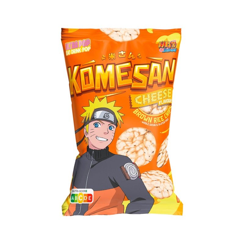 KOMESAN Brown Rice Chips Käsegeschmack 60g