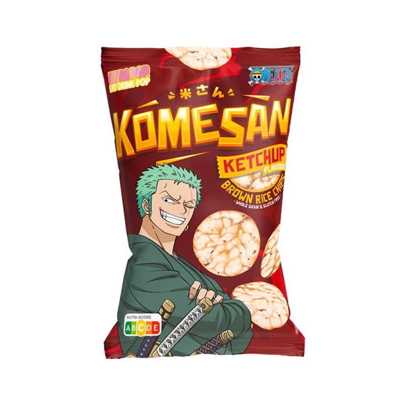 KOMESAN Brown Rice Chips Ketchup Geschmack 60g