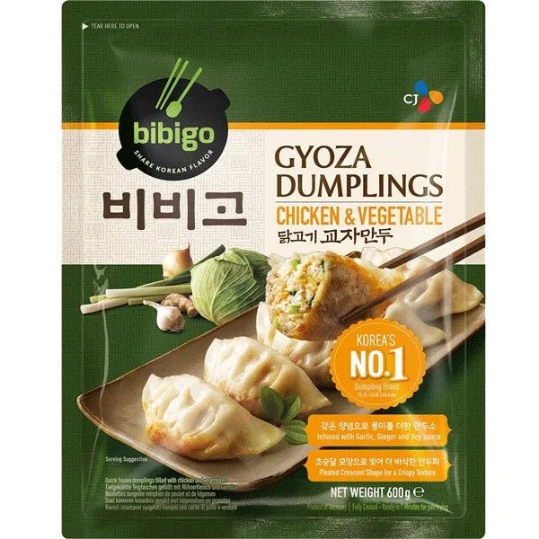 (KW) Bibigo Gyoza Huhn & Gemüse 600g - MAOMAO