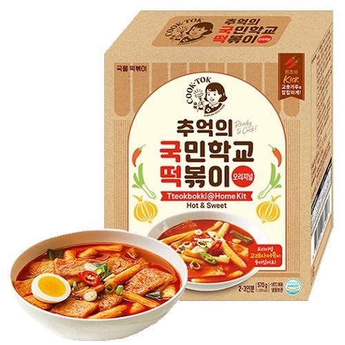 (KW) COOKTOK Tteokbokki Kit Scharf & Würzig 570g - MAOMAO