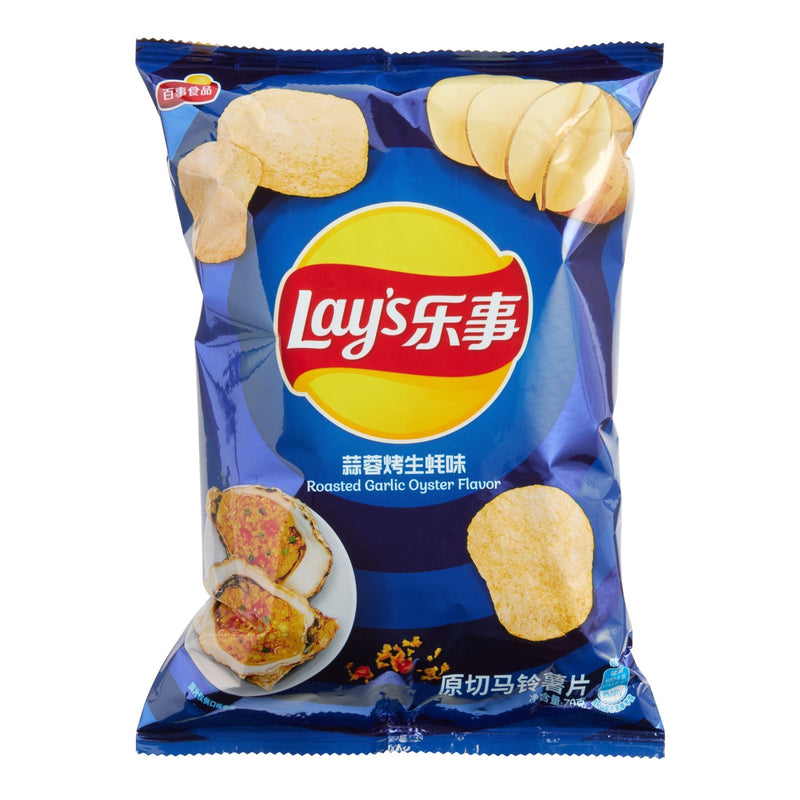 LAY'S Kartoffelchips Gerösteter Knoblauch-Austern 70g