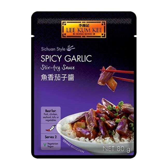 LEE KUM KEE pikante Knoblauch Sauce zum Braten 80g - MAOMAO