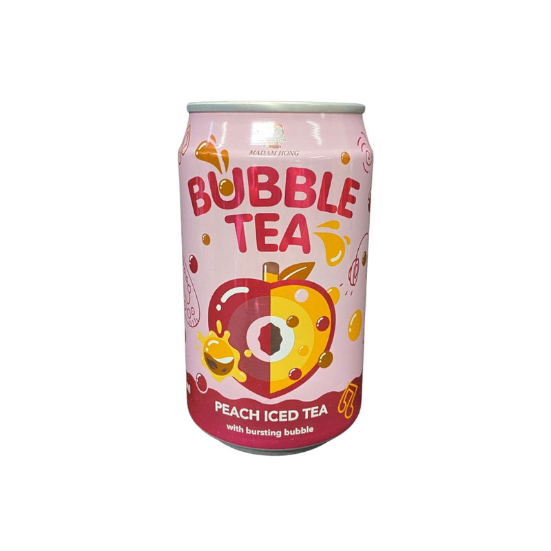 MADAM HONG Bubble Tea Pfirsich 320ml (EINWEG)