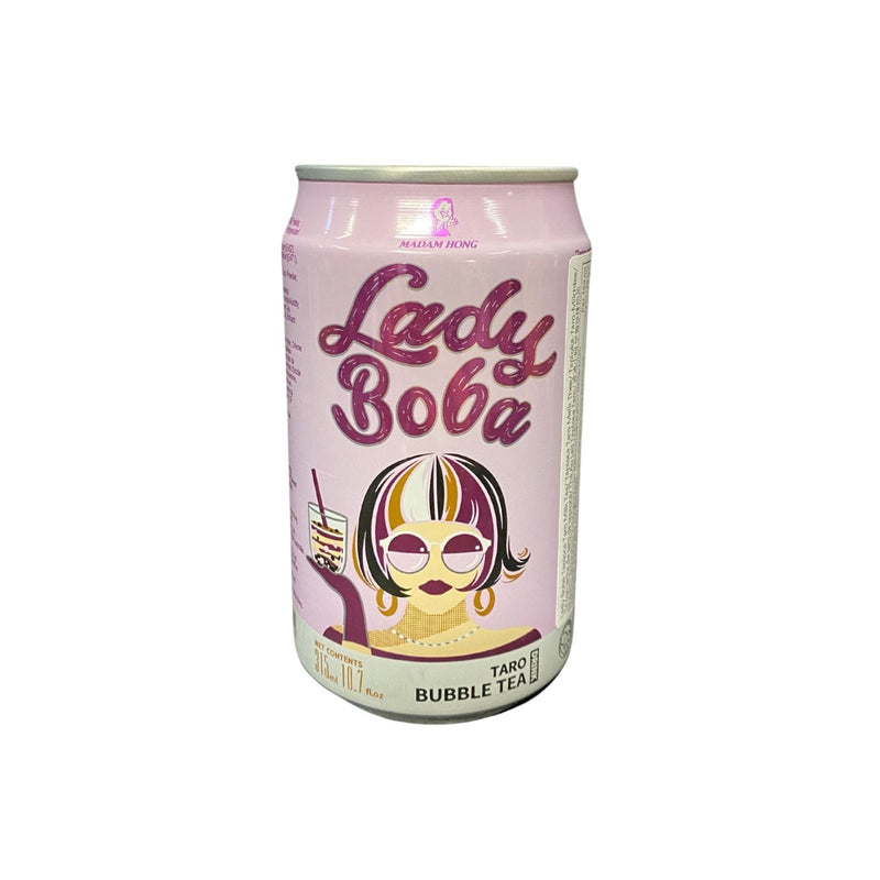 MADAM HONG Lady Boba Taro Milk Tea 315ml (DISPOSABLE)