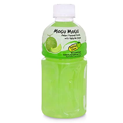 MOGU MOGU Melonengetränk mit Nata De Coco 320ml - MAOMAO