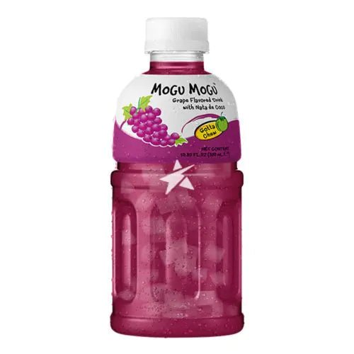 MOGU MOGU Traubengetränk mit Nata De Coco 320ml - MAOMAO